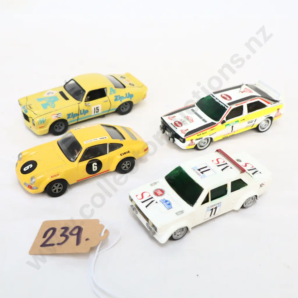 1/43 Kitset White Metal Cars x 4 Image 1++