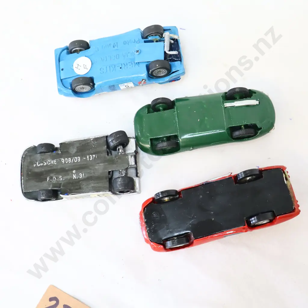 1/43 Kitset White Metal Cars x 4 Image 1++