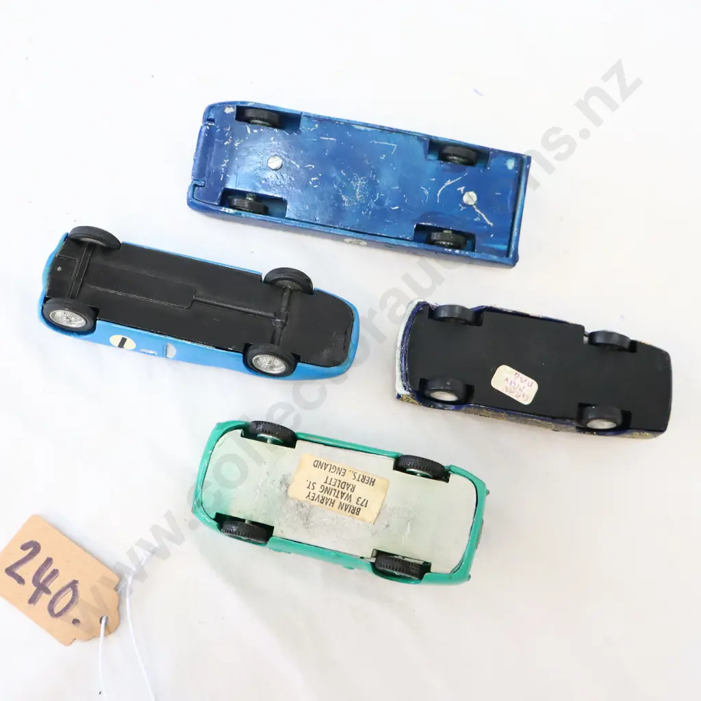 1/43 Kitset White Metal Cars x 4 Image 1++