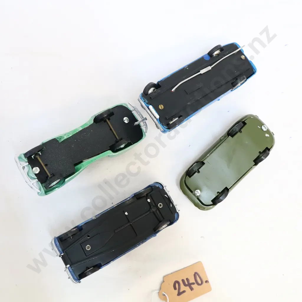 1/43 Kitset White Metal Cars x 4 Image 1++