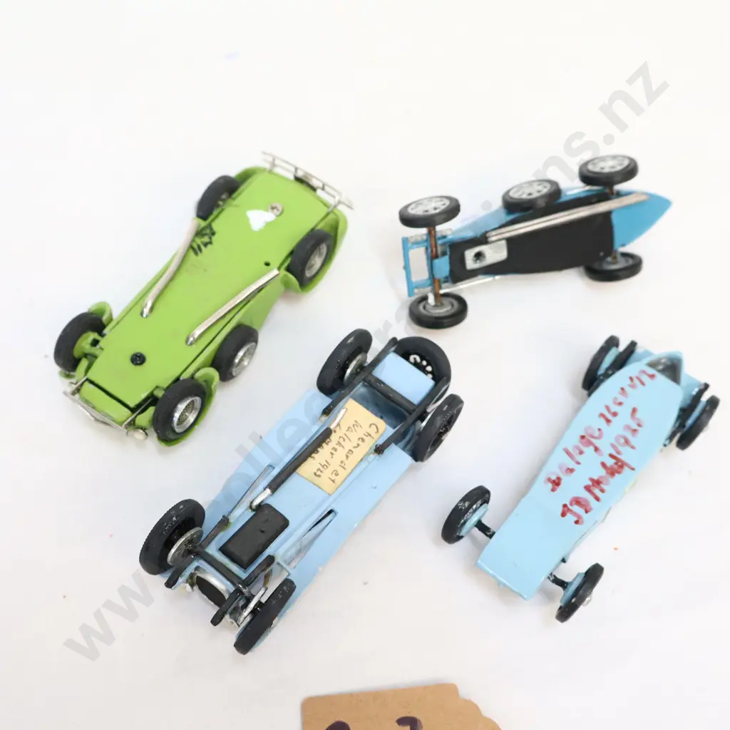 1/43 Kitset White Metal Cars x 4 Image 1++