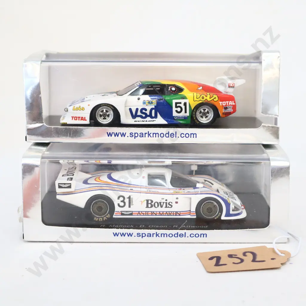 1/43 Spark Models  BMW M1 And Nimrod Austin Martin Image 1++