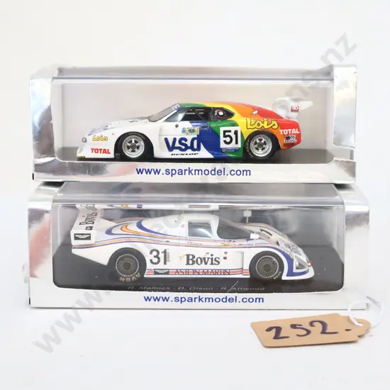 1/43 Spark Models  BMW M1 And Nimrod Austin Martin