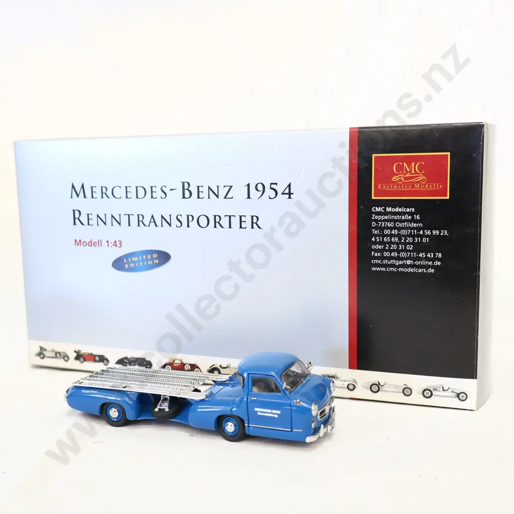 1/43 CMC Modelcars 1954 Mercedes Benz Renntransporter Image 1++