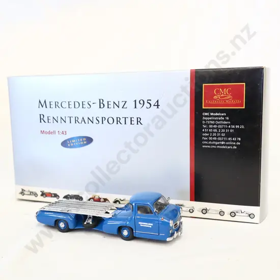 1/43 CMC Modelcars 1954 Mercedes Benz Renntransporter