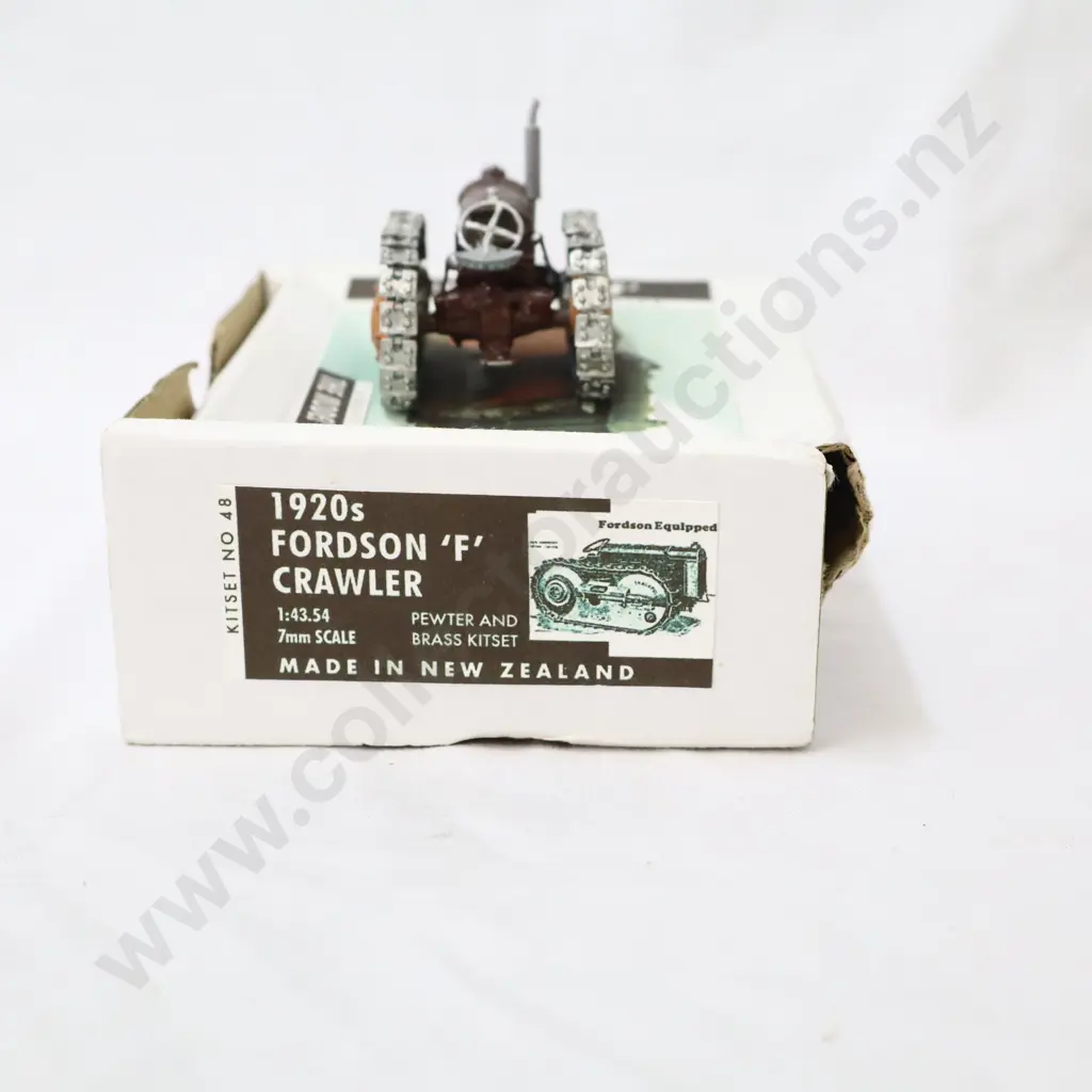 1/43.54   The Model Company  7mm Scale  1920s FORDSON 'F' Crawler    MADE IN NZ Image 1++