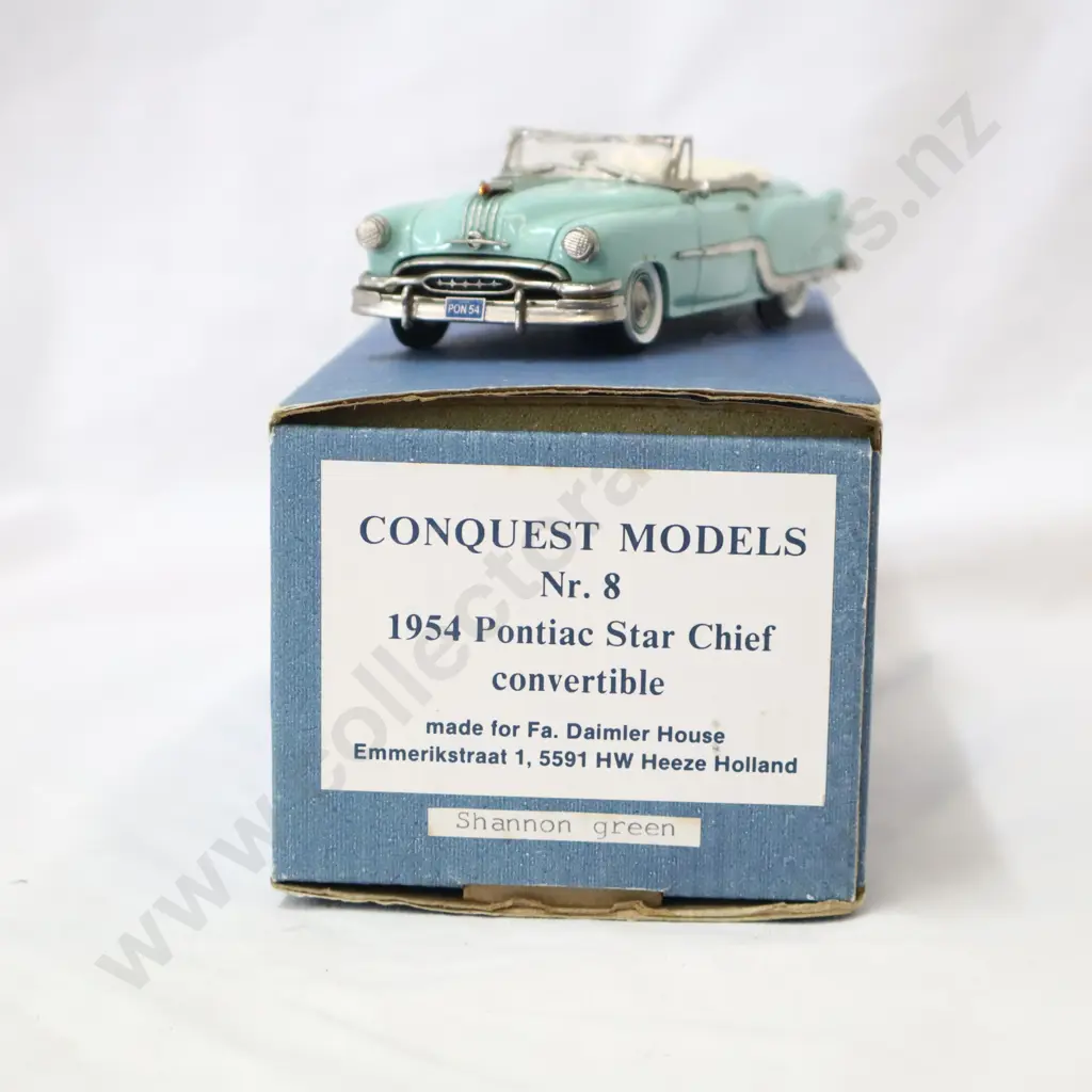 1/43 Conquest Models  NR.8  1954 Pontiac Star Chief convertible Image 1++