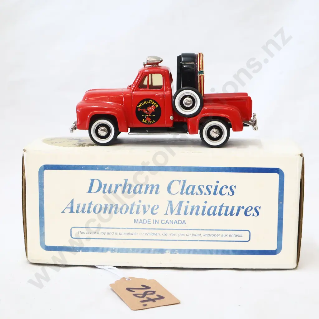 1/43 Durham Classics 1953 Ford Pick Up Wurlitzer Image 1++