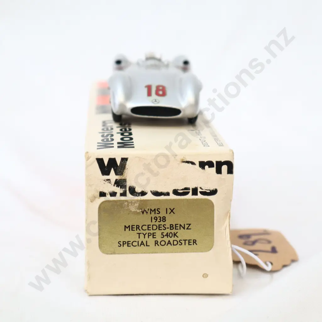 1/43 Western Models 1938 Mercedes Benz Type 540k Special Roadster Image 1++