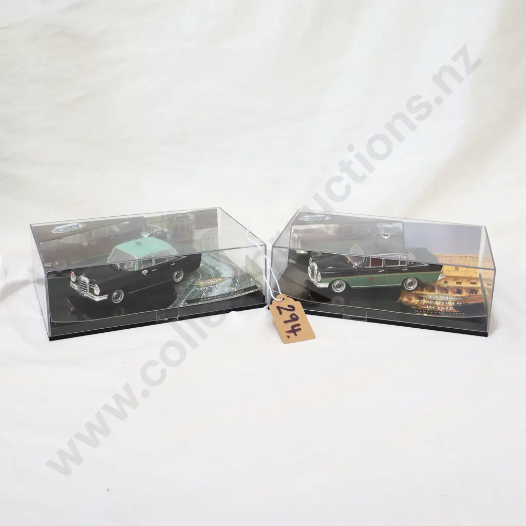 1/43 City Taxis of the World x 2 Image 1++