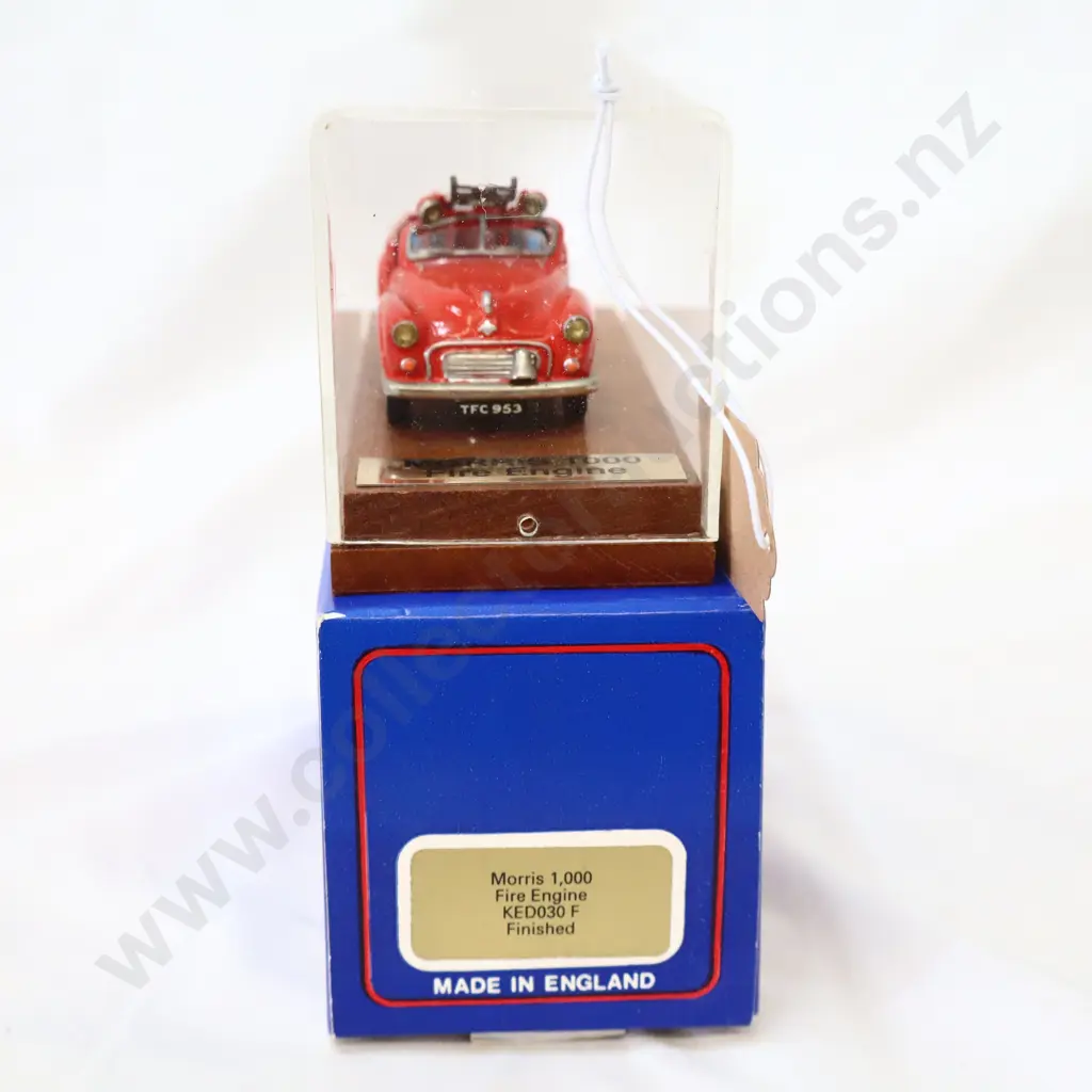 1/43 RAE Models Morris 1000 Fire Engine Image 1++