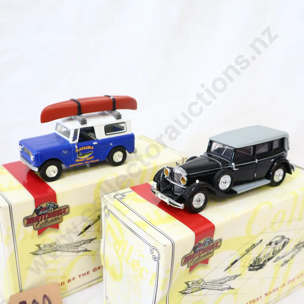 1/43 Matchbox Collectibles 1931 Mercedes Benz And 1961 Scout 80 4x4 Image 1++