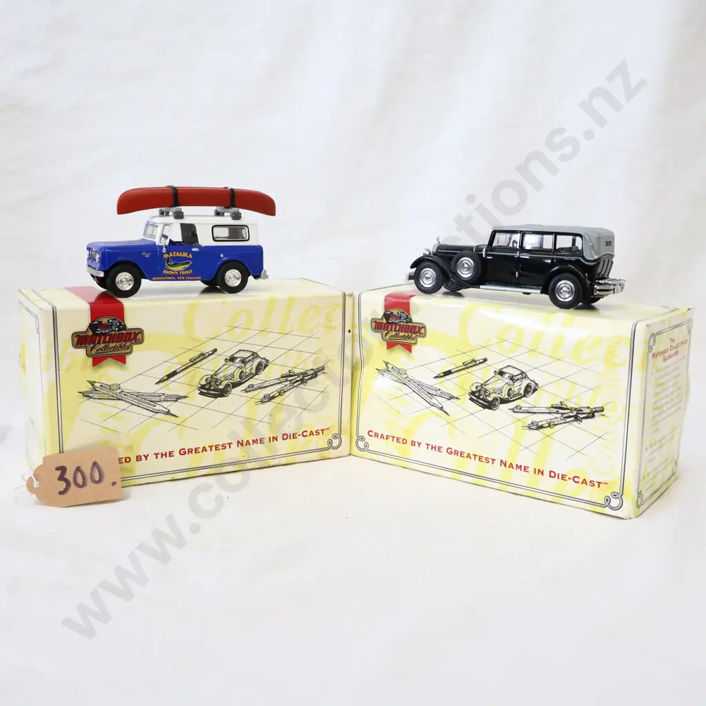 1/43 Matchbox Collectibles 1931 Mercedes Benz And 1961 Scout 80 4x4 Image 1++