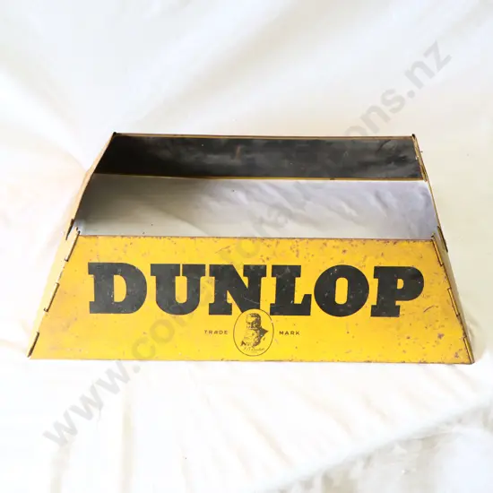 RARE EARLY Tin Dunlop Tyre Stand