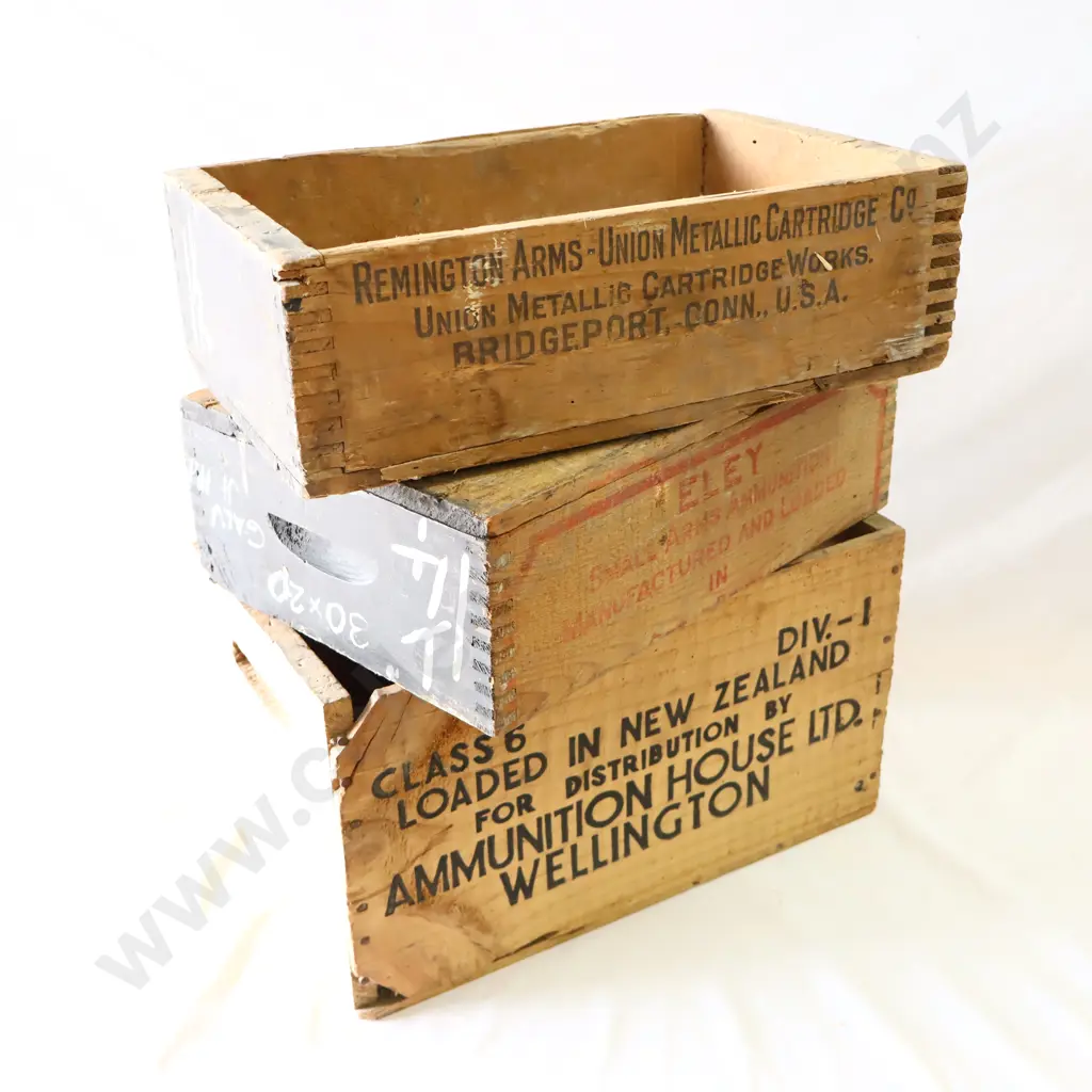 Ammunition Boxes x 3 Image 1++