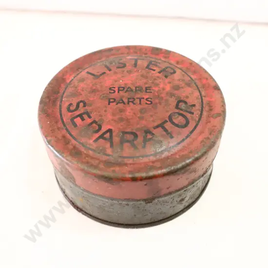 Lister Seperator Spare Parts Tin