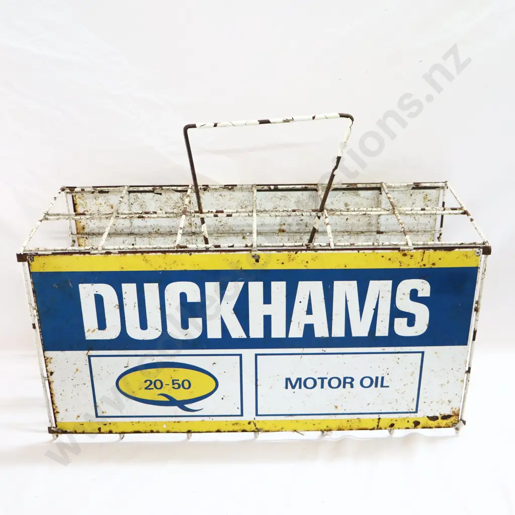 Duckham's Motor Oil 12 Bottle Oil Rack Image 1++