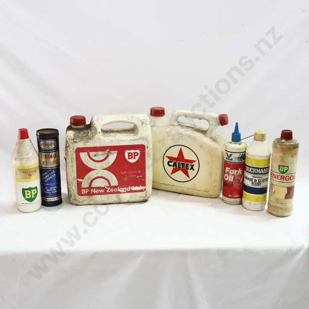 Plastics, Mixed Brands,  Atlantic Grease Tube x 7 Image 1++