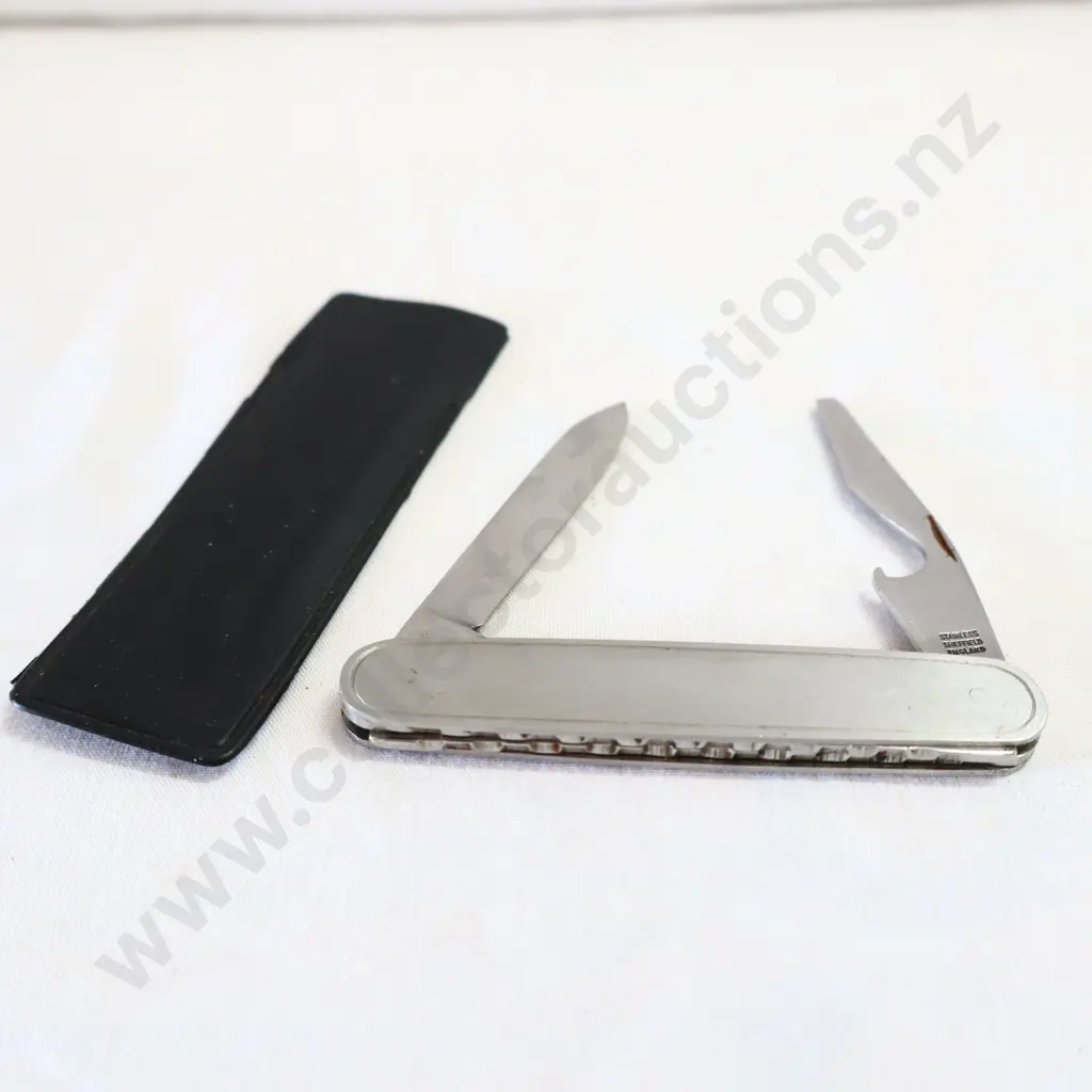 Goodyear Pocket Knife Metal With Cover Image 1++