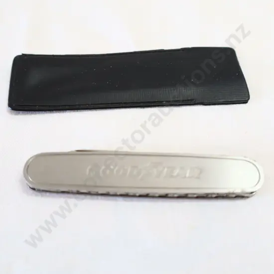 Goodyear Pocket Knife Metal With Cover