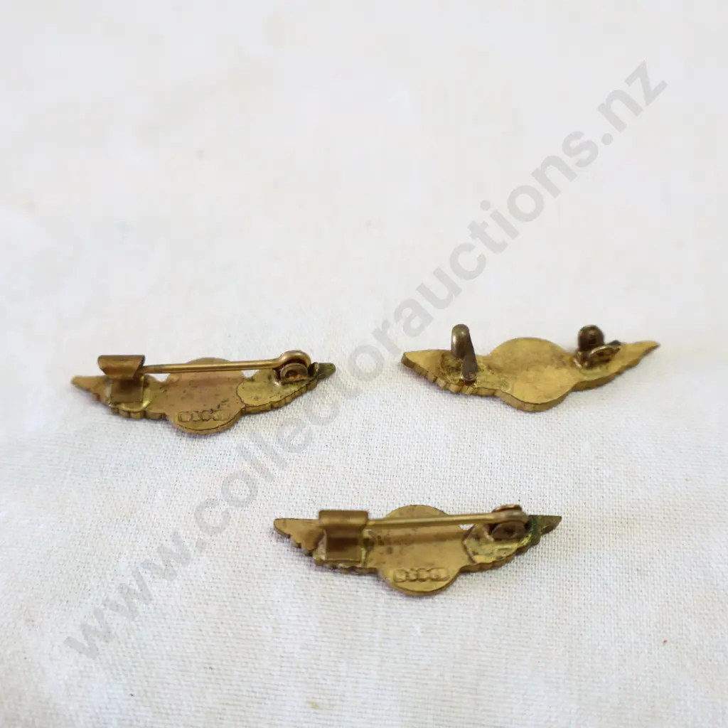 RARE Caltex Aero Pins x 3 Image 1++