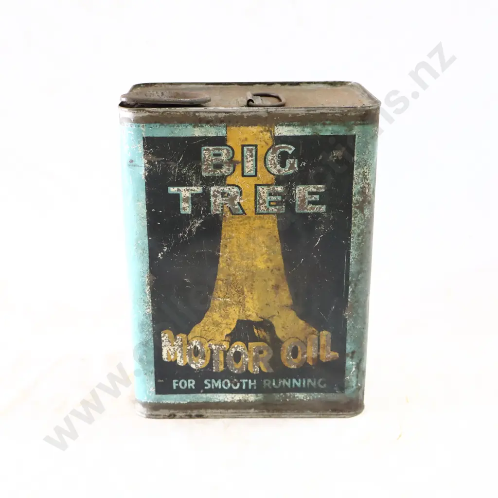 Big Tree Motor Oil 1 Gallon Tin Image 1++