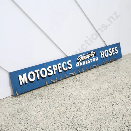 Motorspece Hoses Tin Sign