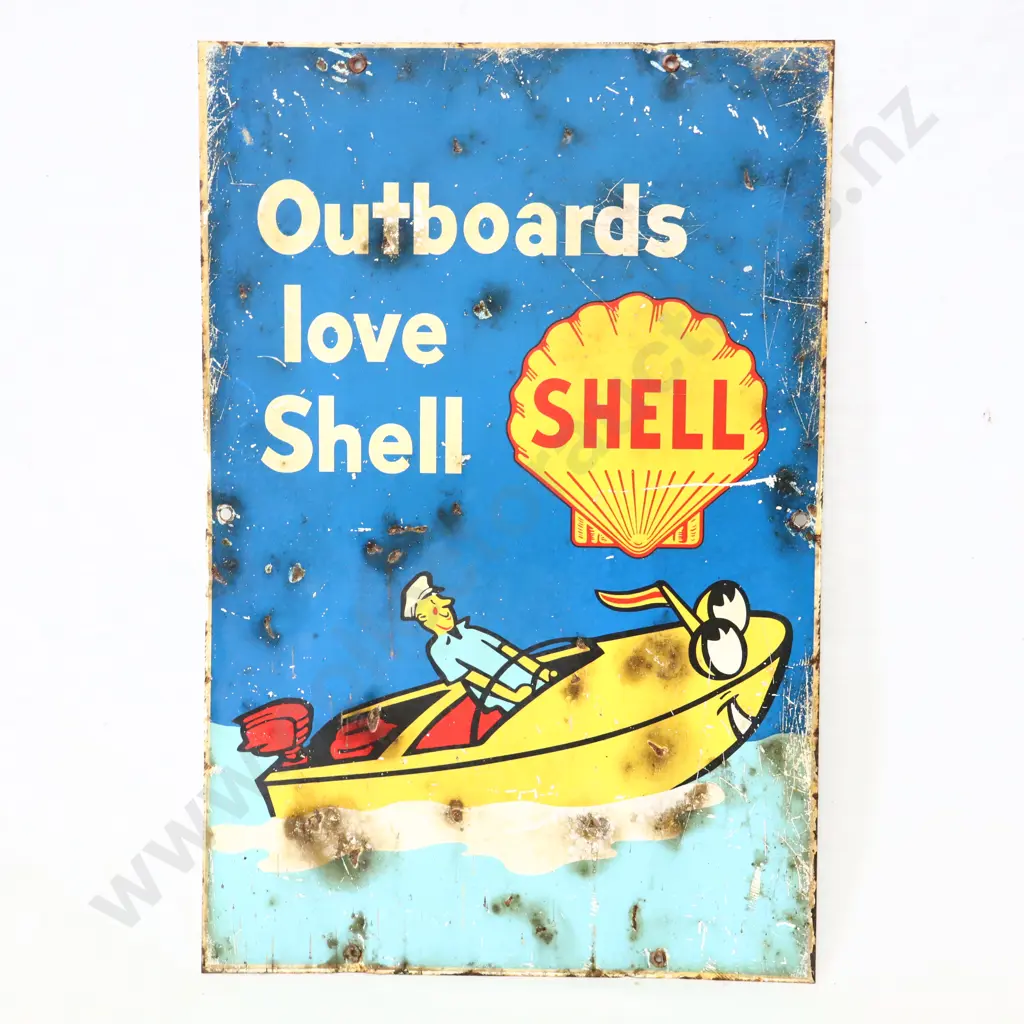 Modern Outboards Love Shell Sign Image 1++