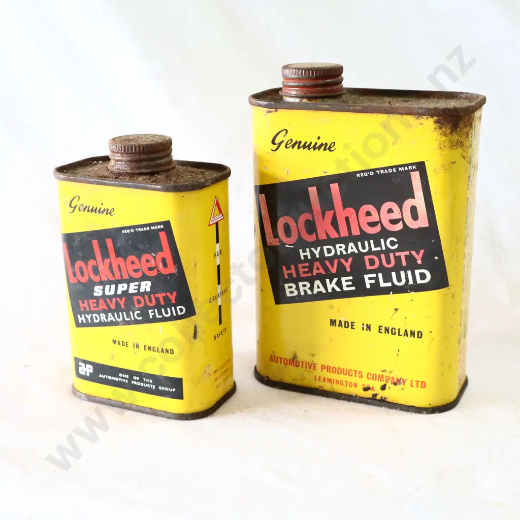 Lockhead Break Fluid Tins s 2 Image 1++