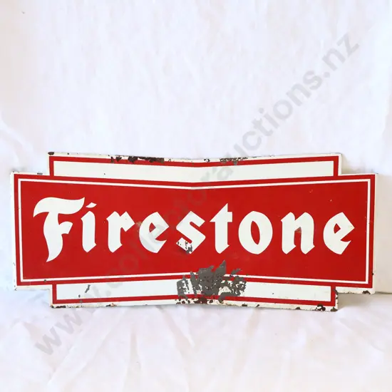Firestone Tyres Tin Rack Sign