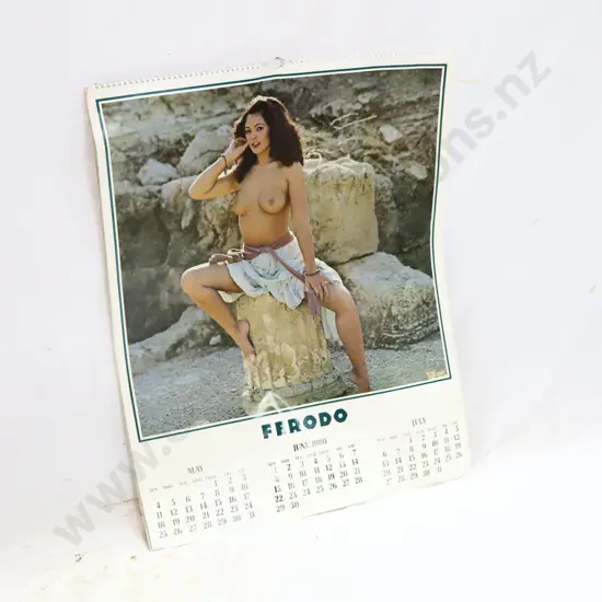 1980 Feredo Calendar Boobies