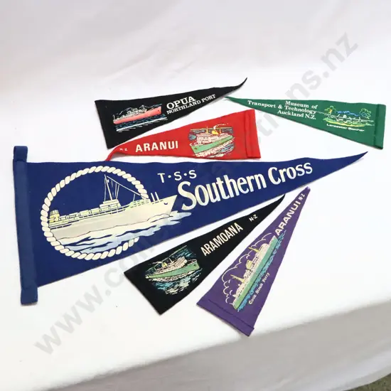 Shipping Pennants x 6