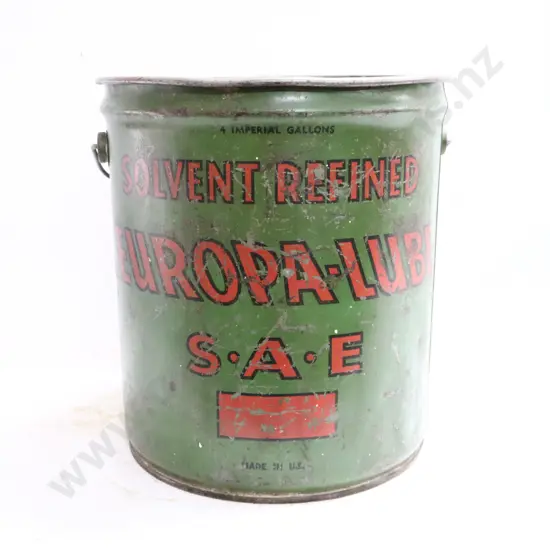 EARLY Europa 'SOLVENT REFINED' Drum