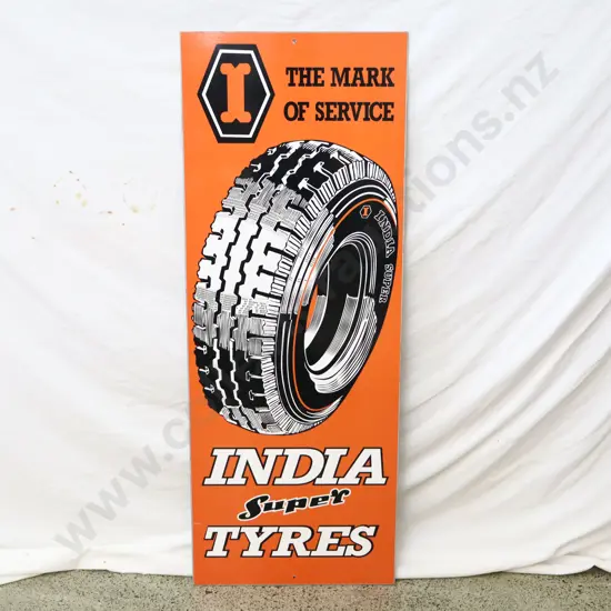Modern India Tyres Sign