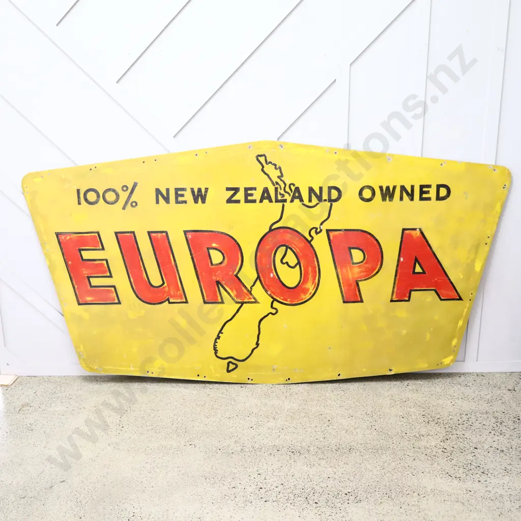 LARGE Europa Double Sided Sign Image 1++