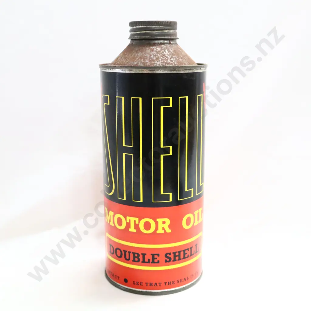 Modern Shell Motor Oil Tin Image 1++