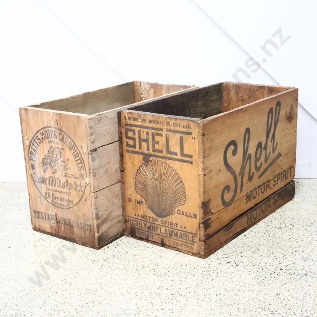 Pratts And Shell Petrol Boexes Image 1++