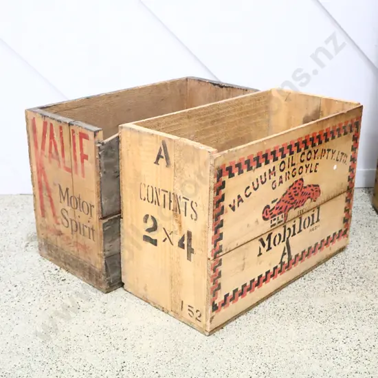 Kalif And Gargoyle Petrol Boxes