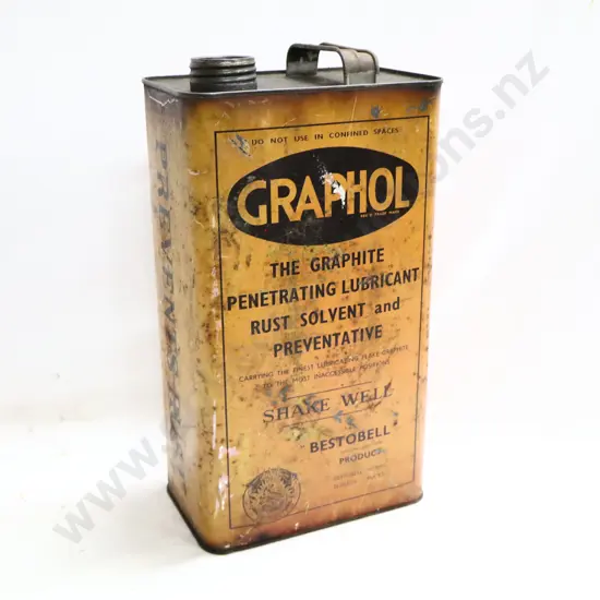 Vintage Graphole Tin
