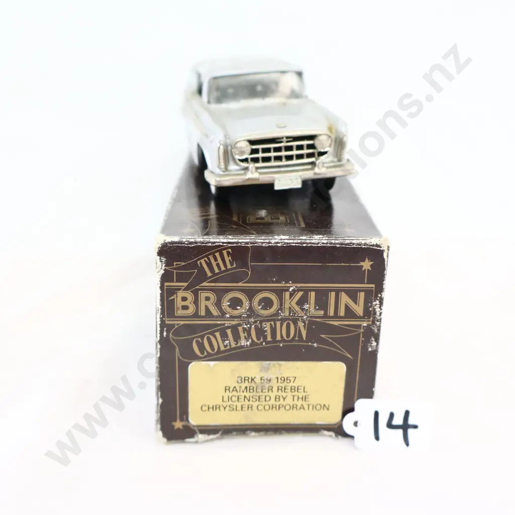 1/43 Brooklin Models 1957 Rambler Reble Image 1++