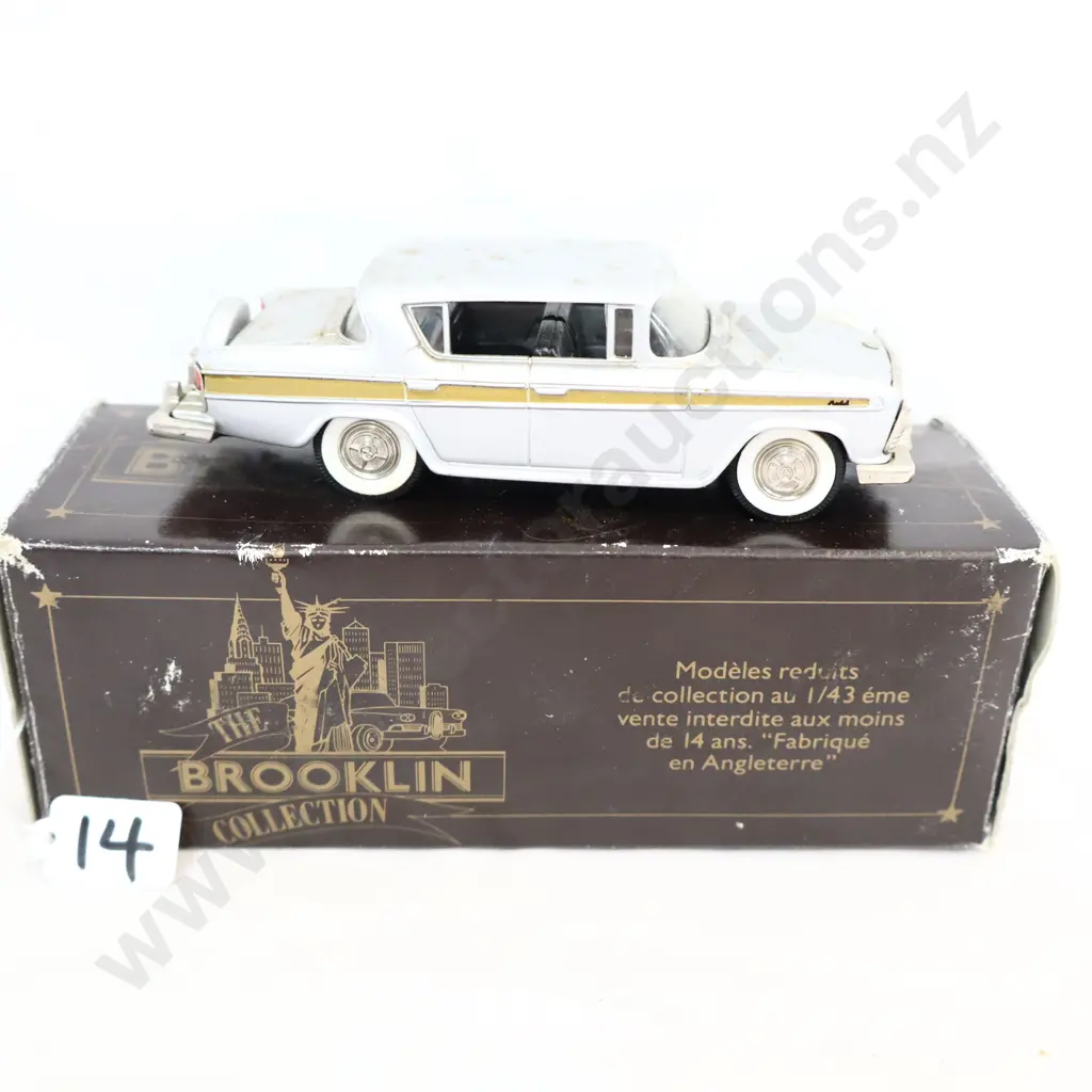 1/43 Brooklin Models 1957 Rambler Reble Image 1++