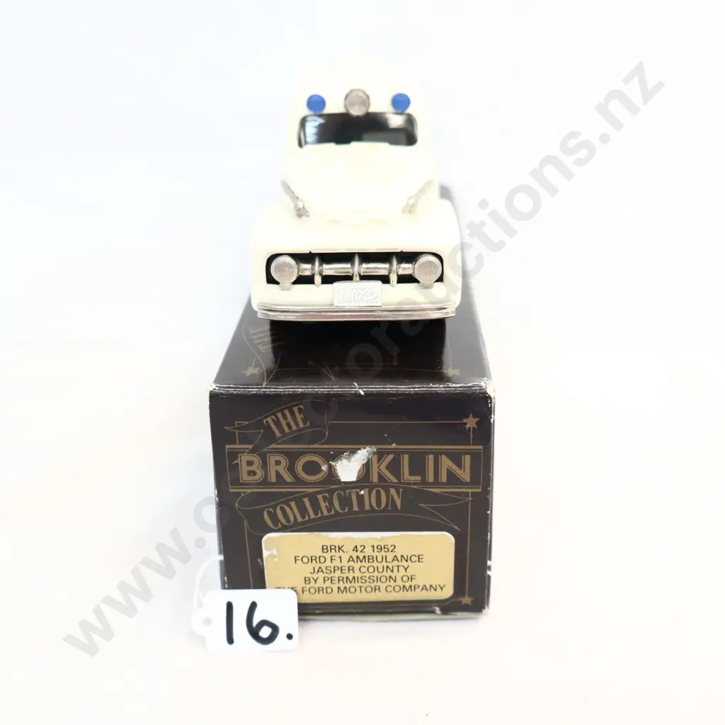 1/43 Brooklin Models 1952 Ford F1 Ambulance Image 1++