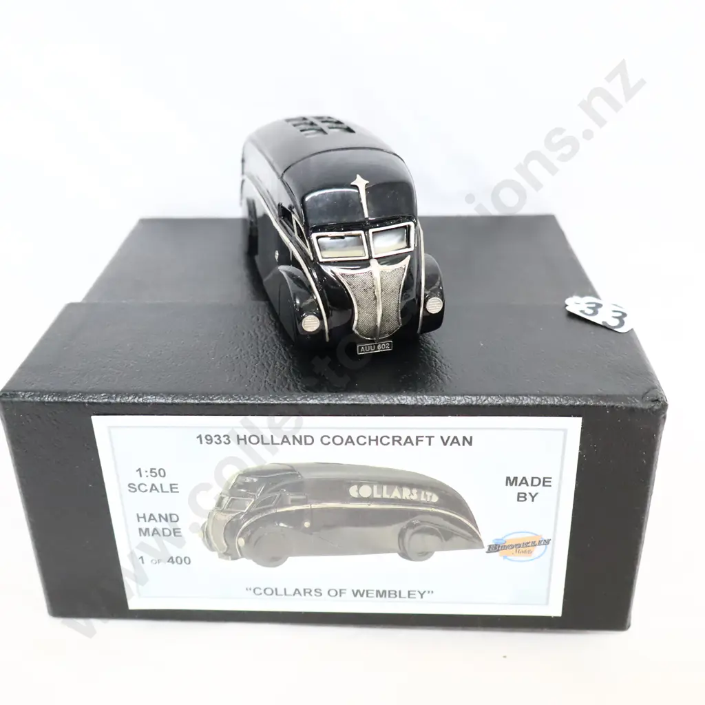 1/43 Brooklin Models 1933 Holland Coach Craft Van Image 1++