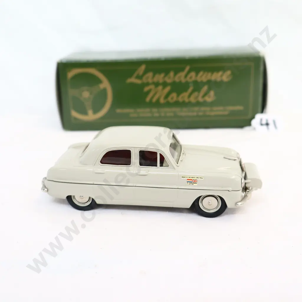 1/43 Landsdown Models 1953 Ford Zephyr Monte Carlo Rally Image 1++