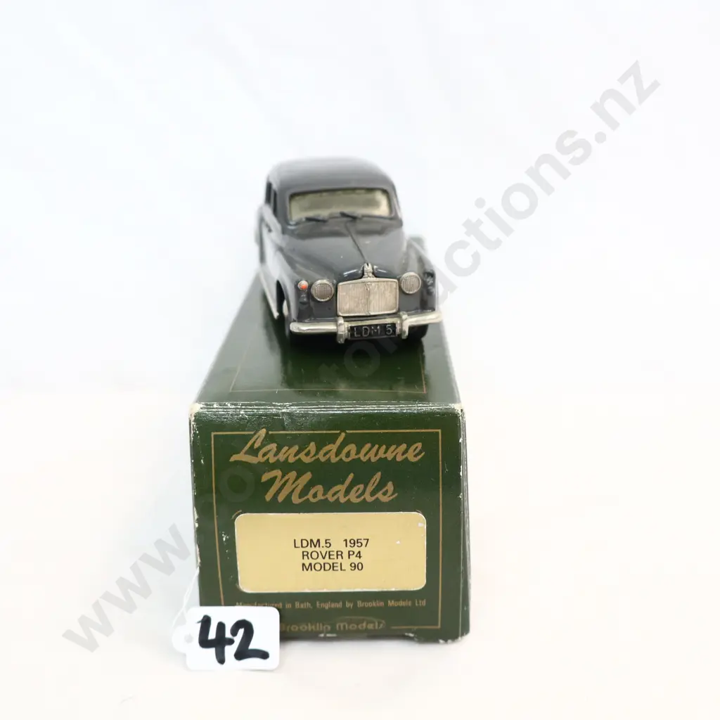 1/43 Landsdown Models 1957 Rover P4 Image 1++