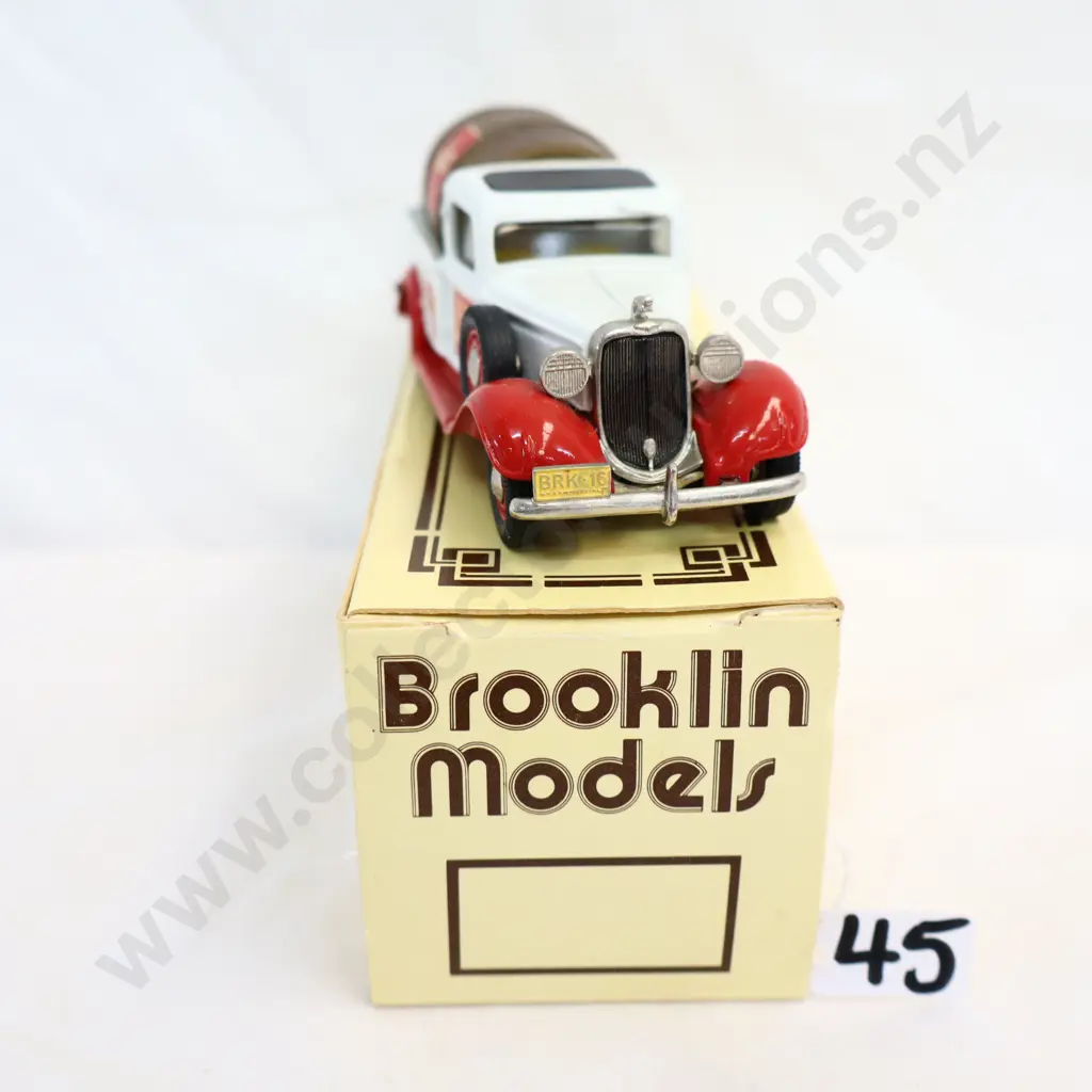 1/43 Brooklin Models 1936 Dodge Van Coca Cola McDonalds Image 1++