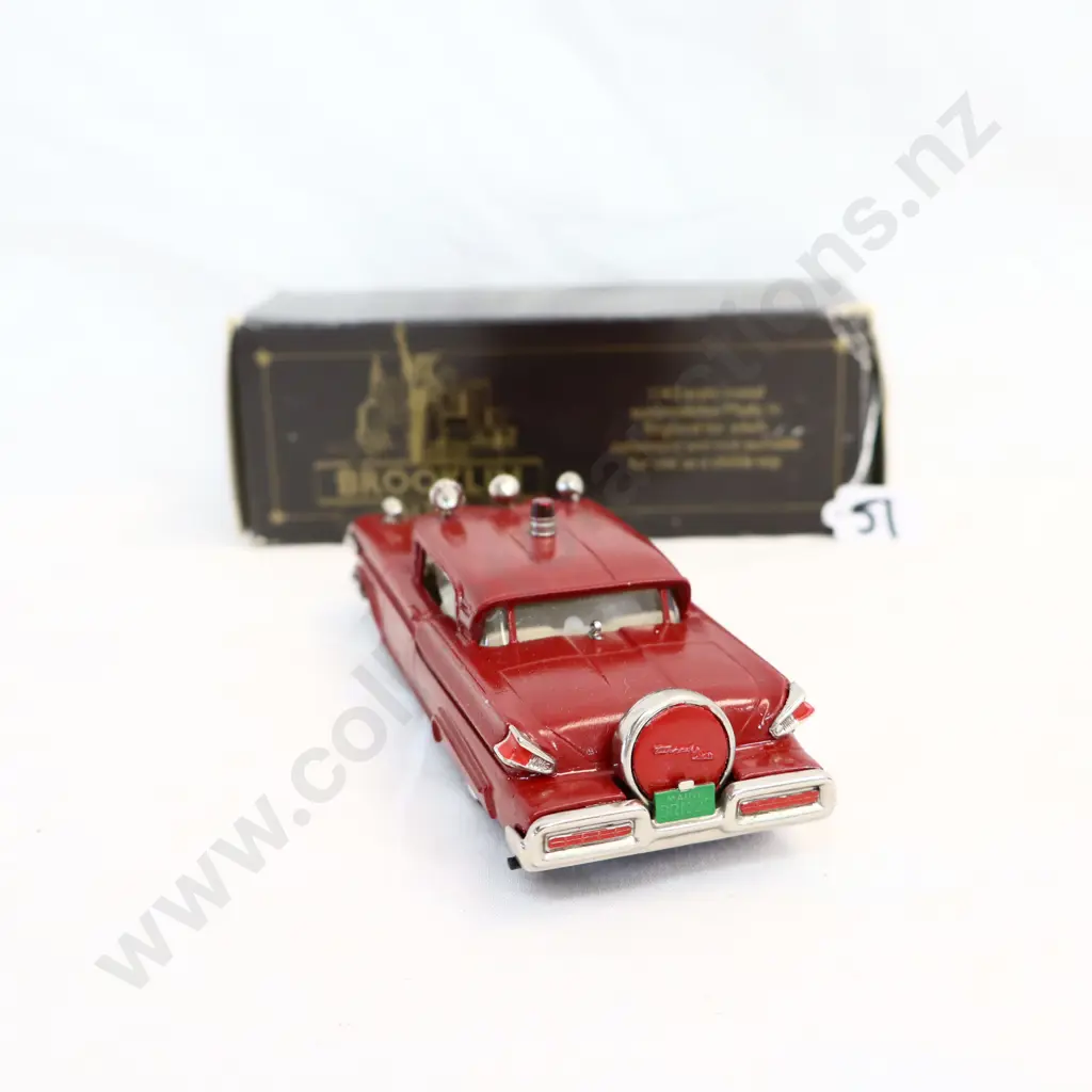 1/43 Brooklin Models 1957 Mercury Turnpike Cruiser Image 1++