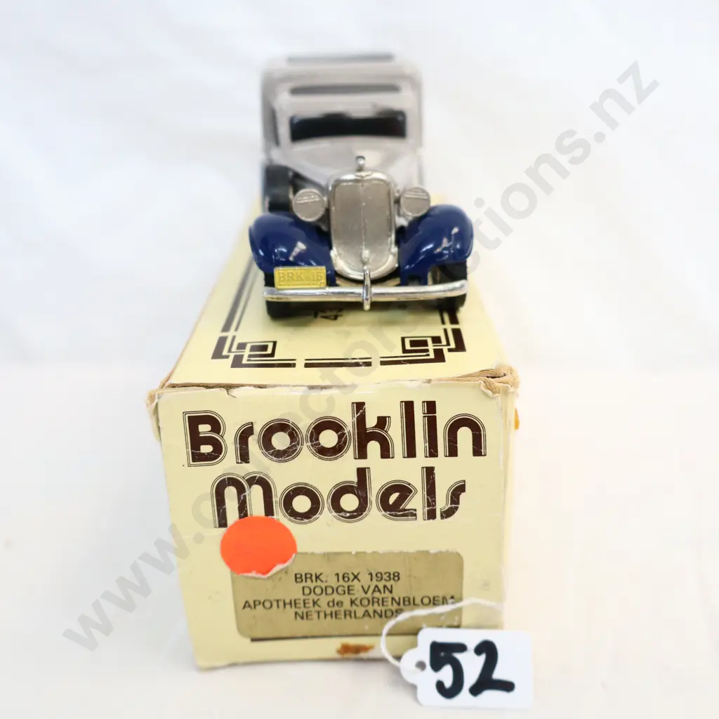 1/43 Brooklin Models 1938 Dodge Van Image 1++