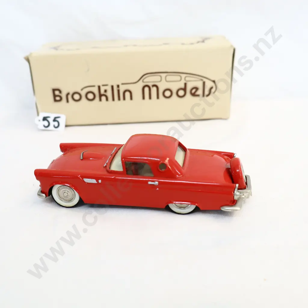 1/43 Brooklin Models 1956 Ford Thunderbird Image 1++