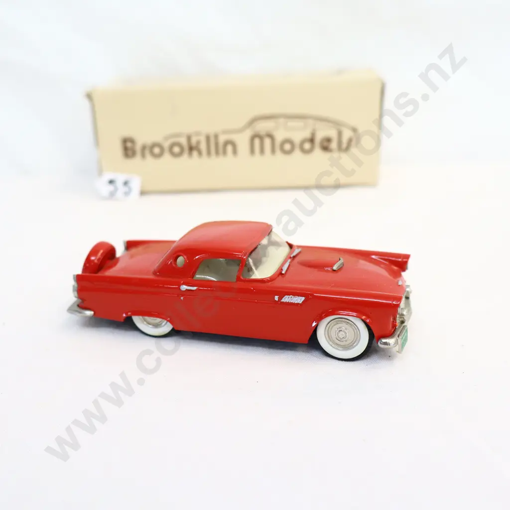 1/43 Brooklin Models 1956 Ford Thunderbird Image 1++
